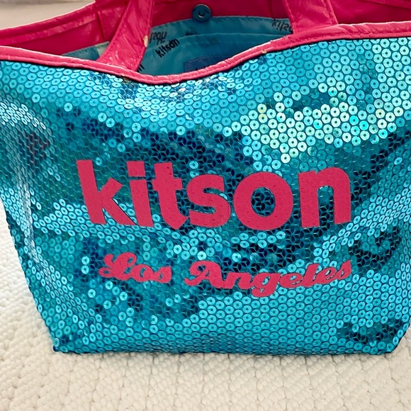 KITSON Sequined Mini Tote Bag - Picture 4 of 5